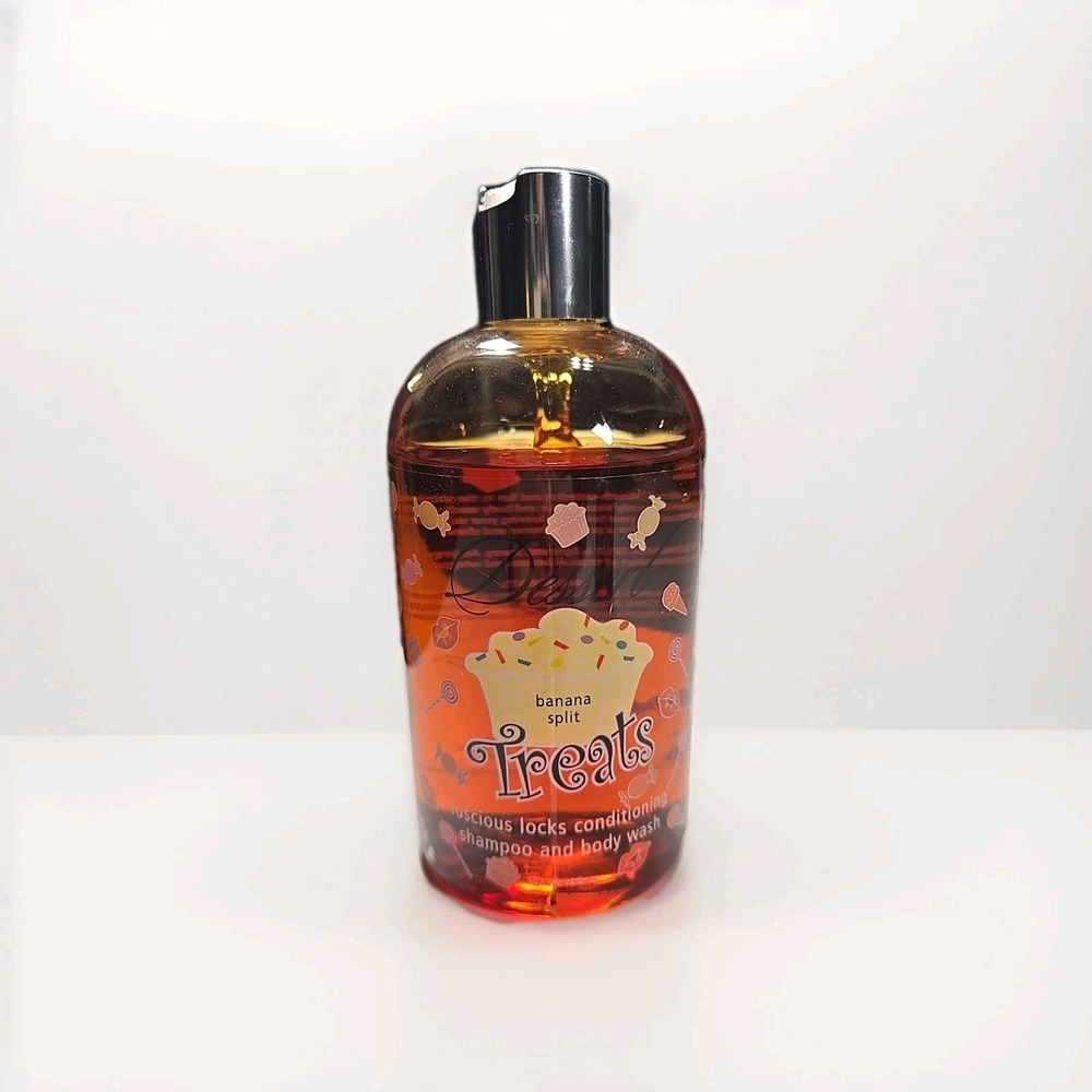 Jessica Simpson Dessert Treats Banana Split Shampoo Body Wash Rare